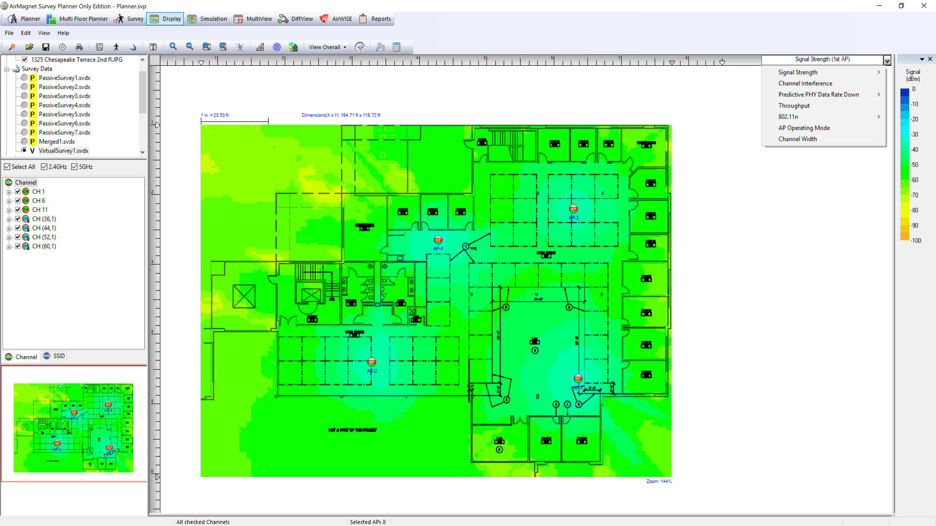 Planner WLAN Planning NetAlly