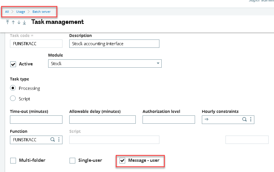 Sage X3 Tips Workflows for Stock Accounting Interface and WIP