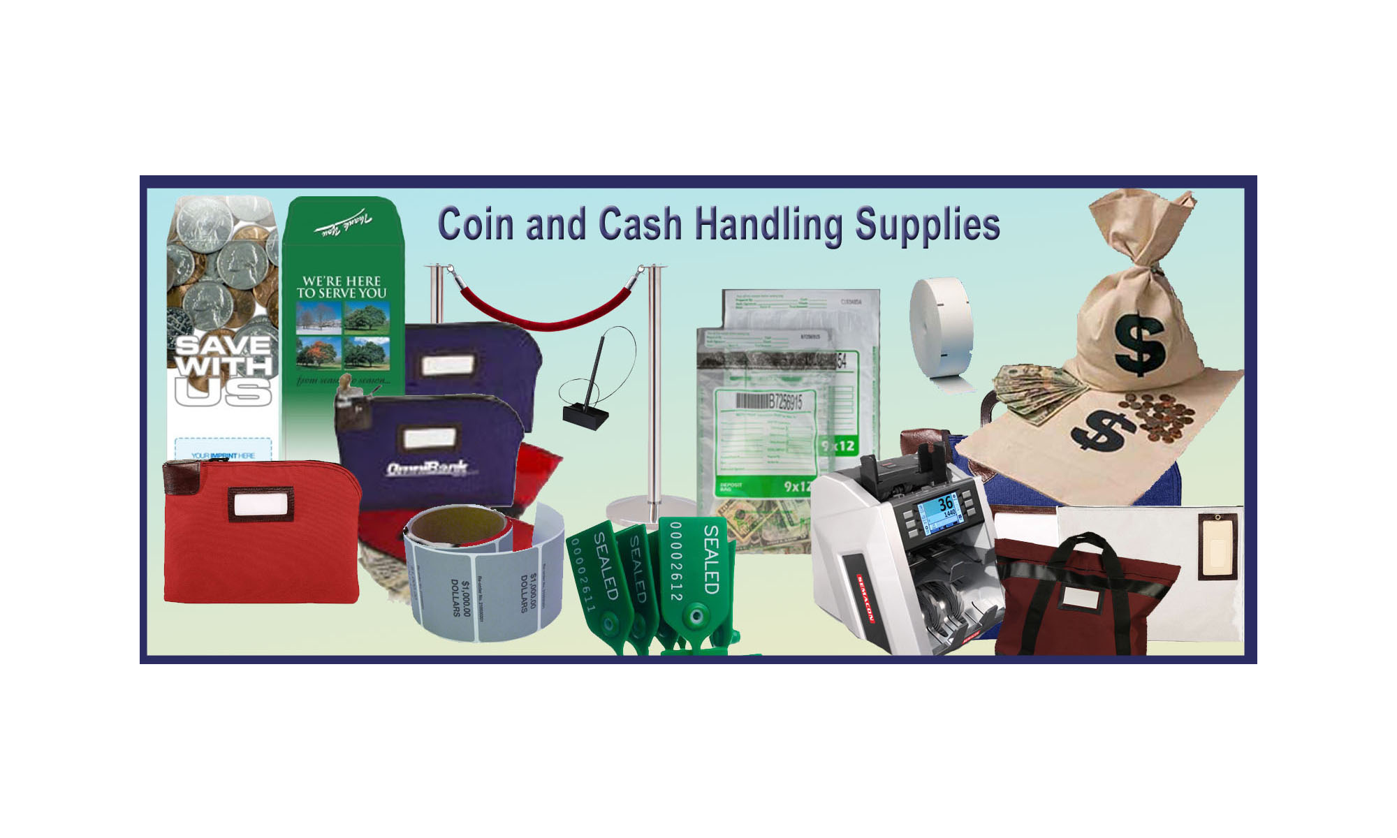 NetBank Store Coin and Cash Handling Supplies