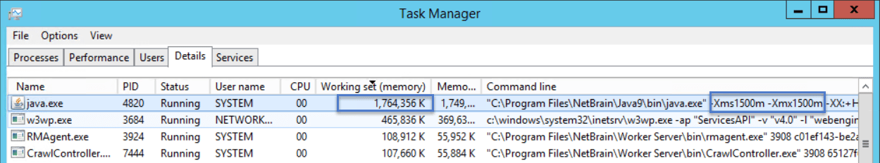 Modifying JVM Heap Size
