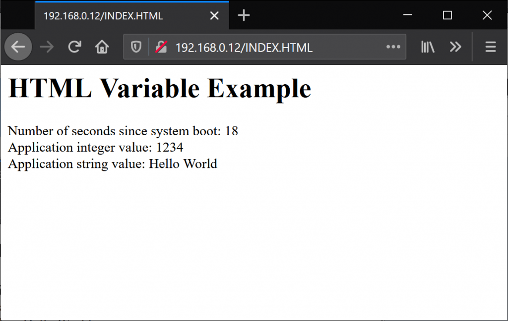 Creating Dynamic Web Content with NNDK 3.x NetBurner