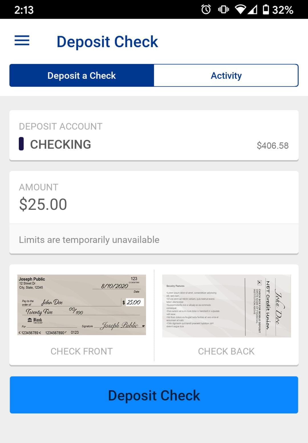 Want to deposit a check without going to the bank? NET Credit Union