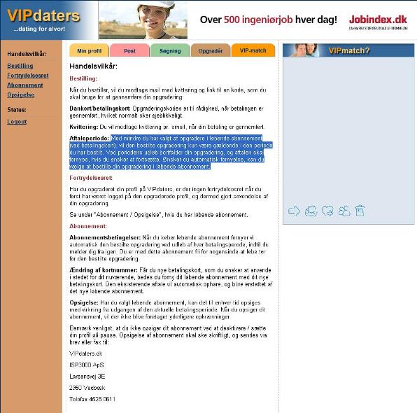 Anmeldelse af VIPdaters.dk Dating, Tips og Anmeldelser NetdatingTips.dk