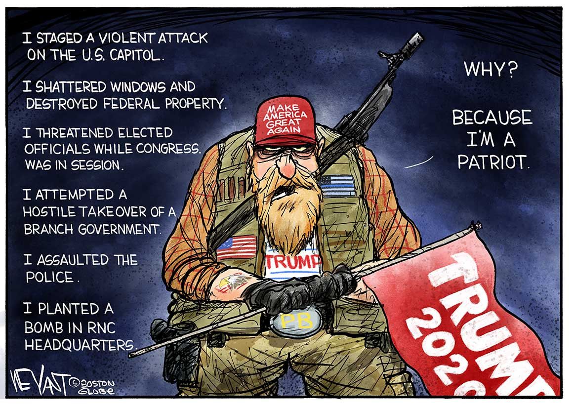 Trump exposed himself as the tinpot dictator he always was. He also expose