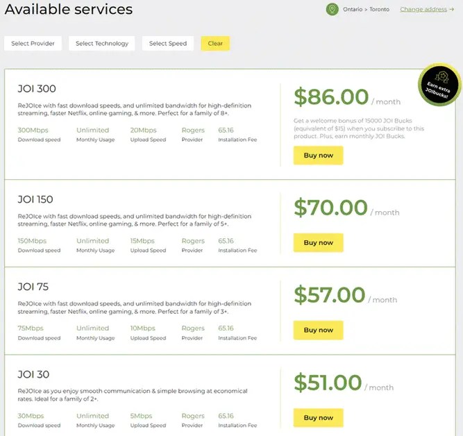 Best, Reliable and Most Affordable Providers in Ontario for(04)