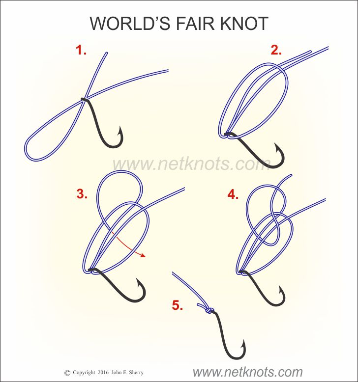 Worlds Fair Knot How to tie a World's Fair Knot