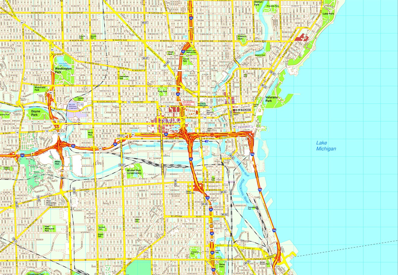 Milwaukee maps Netmaps. Leading Mapping Company