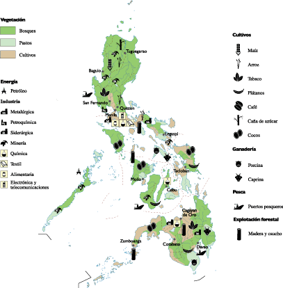 Philippines Economic map for your project