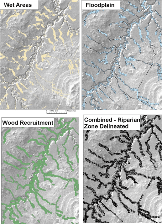 Delineate Riparian Zones
