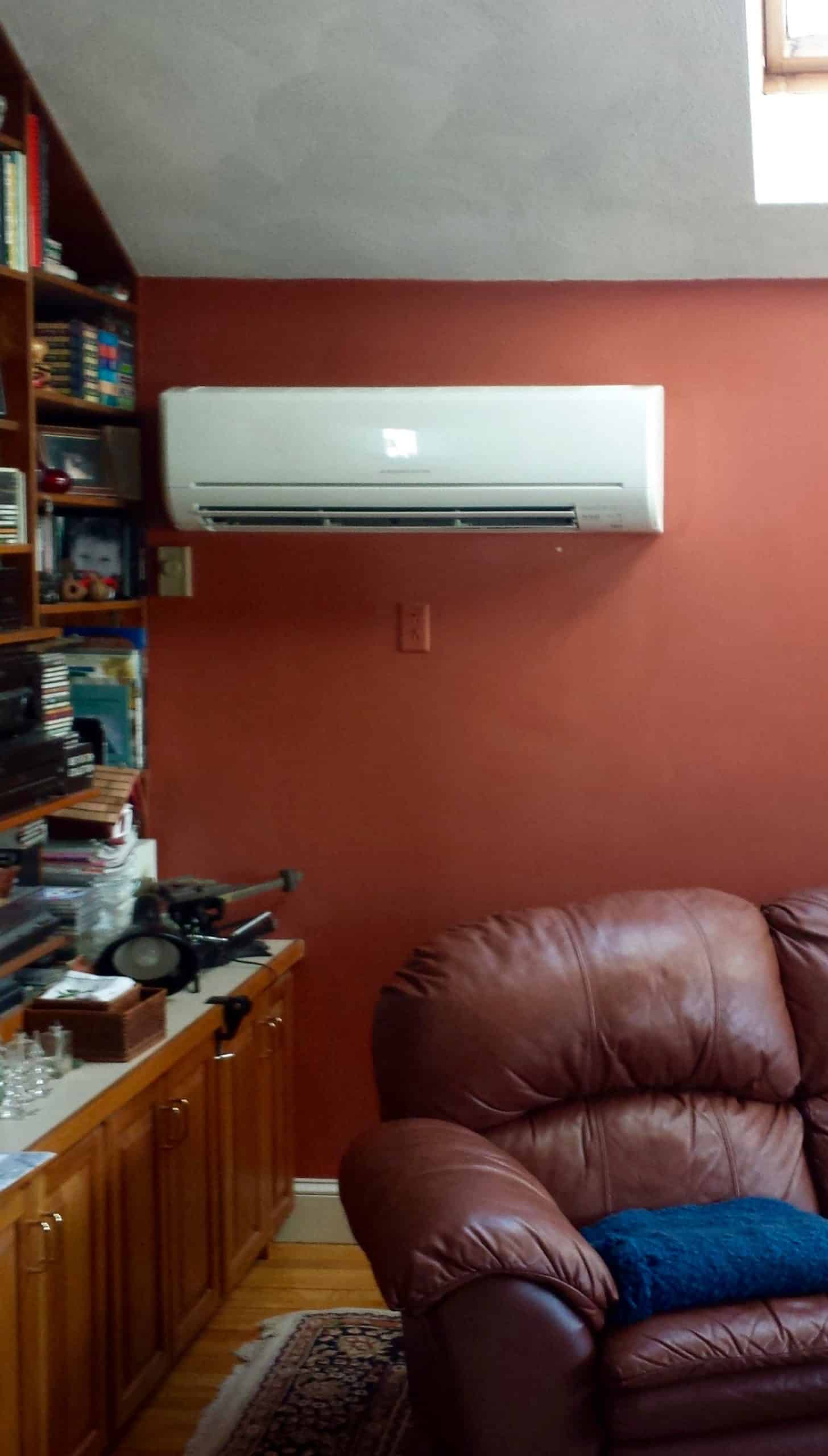Supplementing Oil Heat with a Ductless Mini Split Air Conditioner in