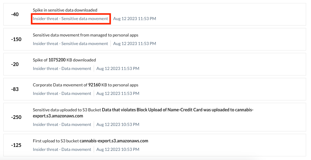 Operationalizing Advanced UEBA Detection Scenarios and UCI Alerts