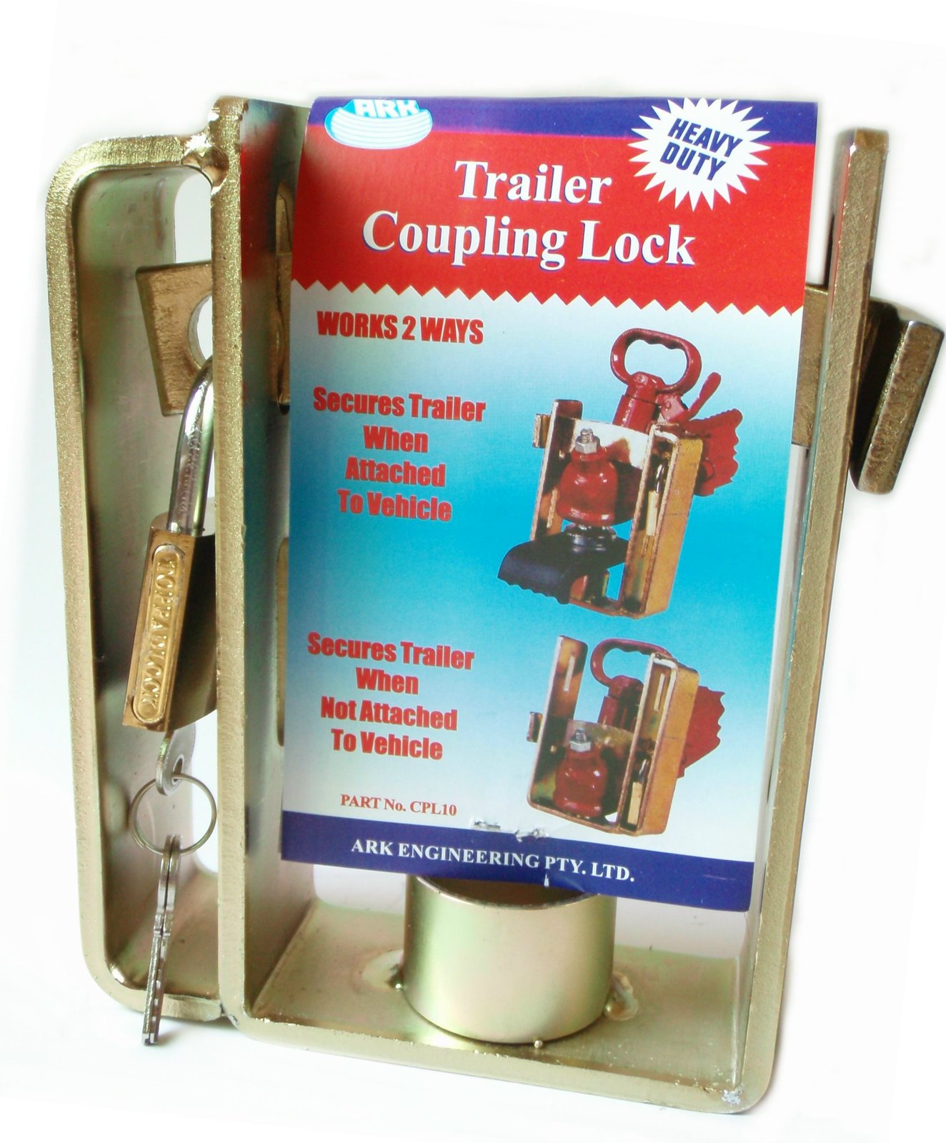 Ark Heavy Duty Trailer Coupling Lock