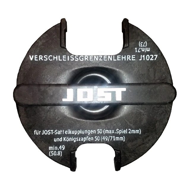 FIFTHWHEEL AND KING PIN WEAR LIMIT GAUGE FOR 2 INCH KING PINS 10000441880 NETS Quality Parts