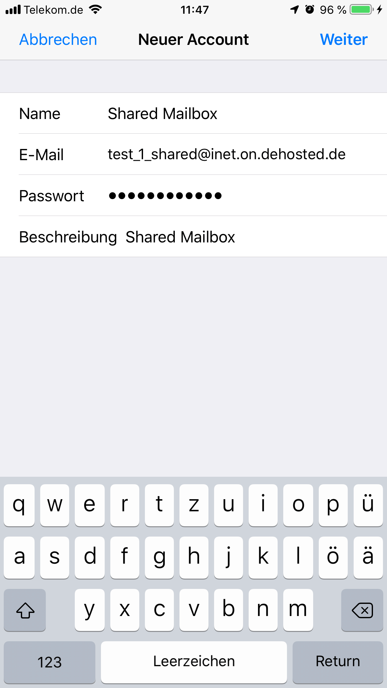 NetTask GmbH Wissensdatenbank Einrichten einer Hosted Exchange