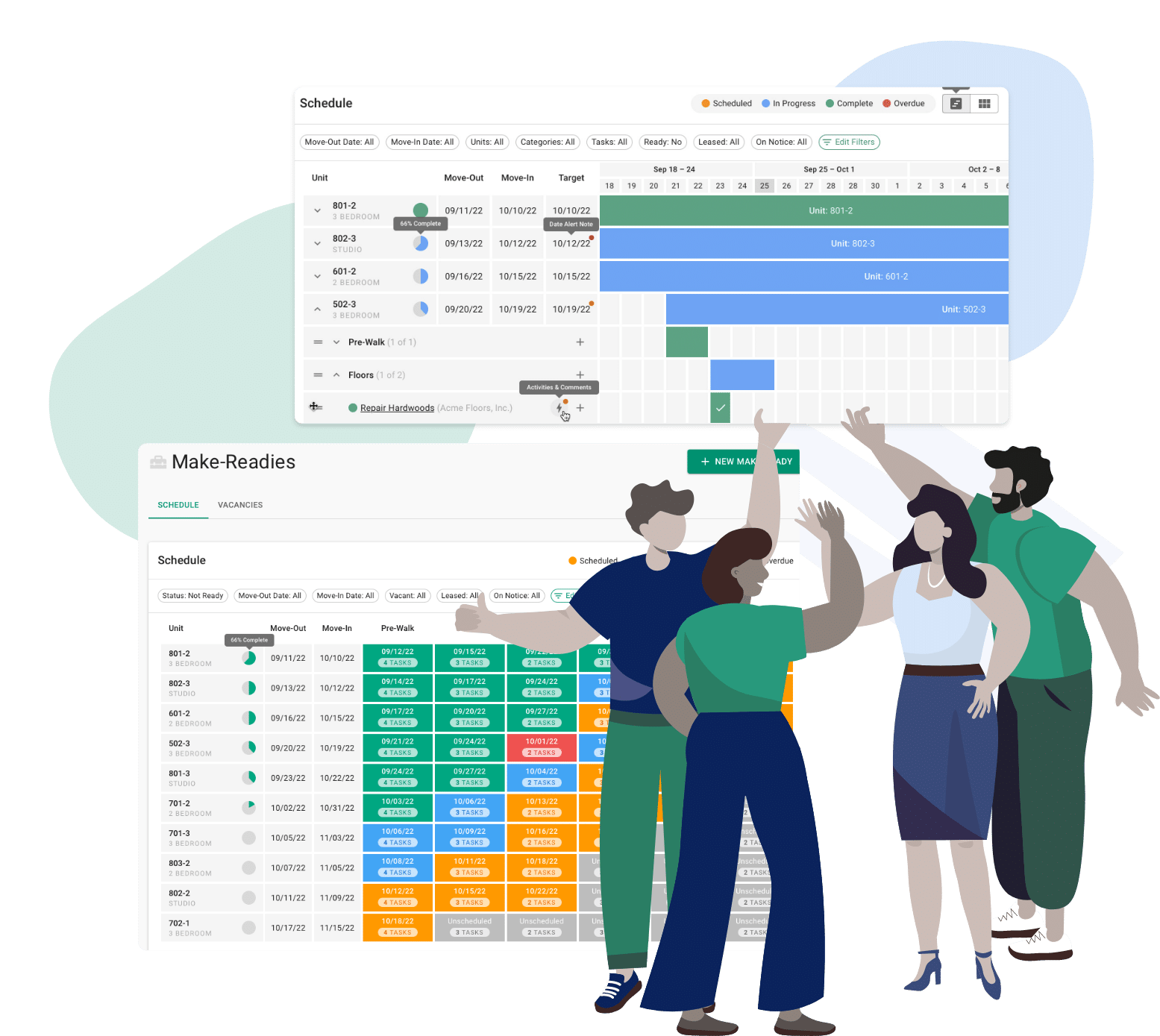 Digital Make Ready Board Accelerate Multifamily Turns