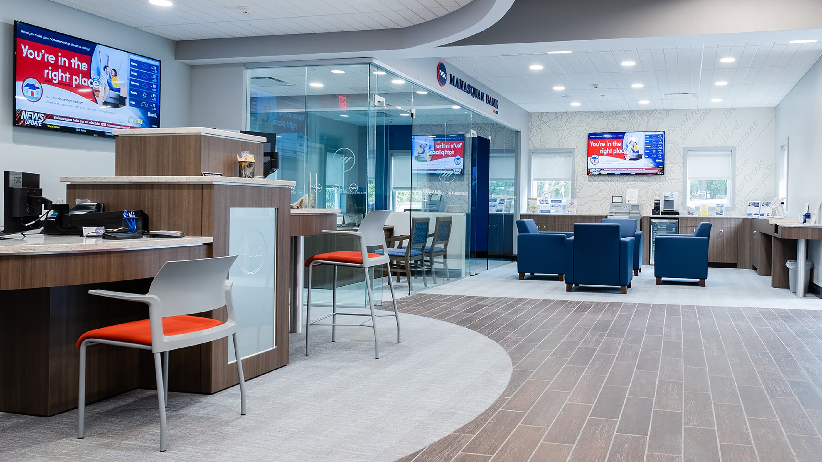 Manasquan Bank Branch Photography Netwave Creative Marketing Agency