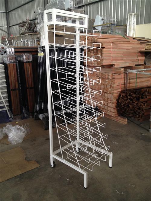 Netwell Engineering Work Sdn Bhd 13 Level Wire Stationery A4 Papers Display Stand