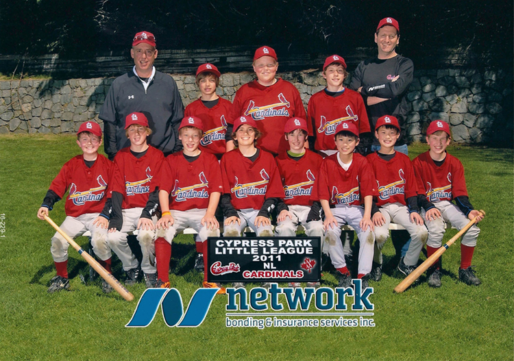 Cypress Park Little League 2011 Network Bonding & Insurance