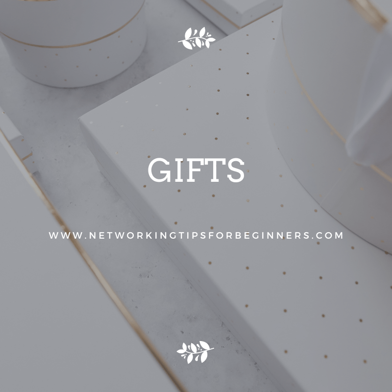 Give the gift of a Gift Box Networking Tips for Beginners