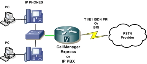 IP Telephony Using CallManager Express Lab Portfolio:.