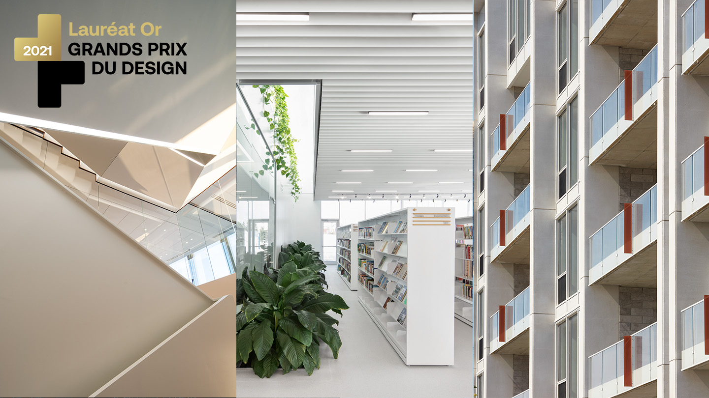 Trois projets Lauréats Or aux Grands Prix du Design NEUF architect(e)s
