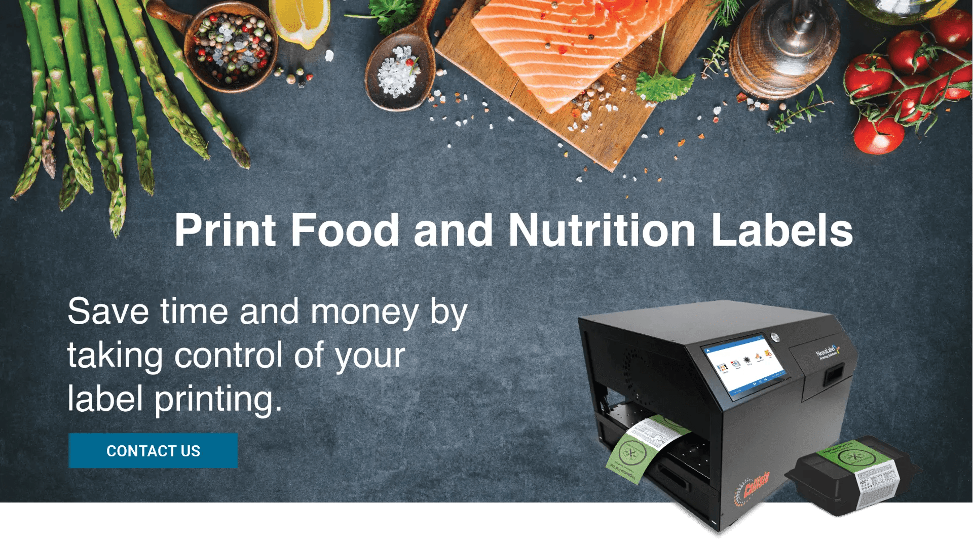 Label Printer for Food Product Labels Food Labels Printing