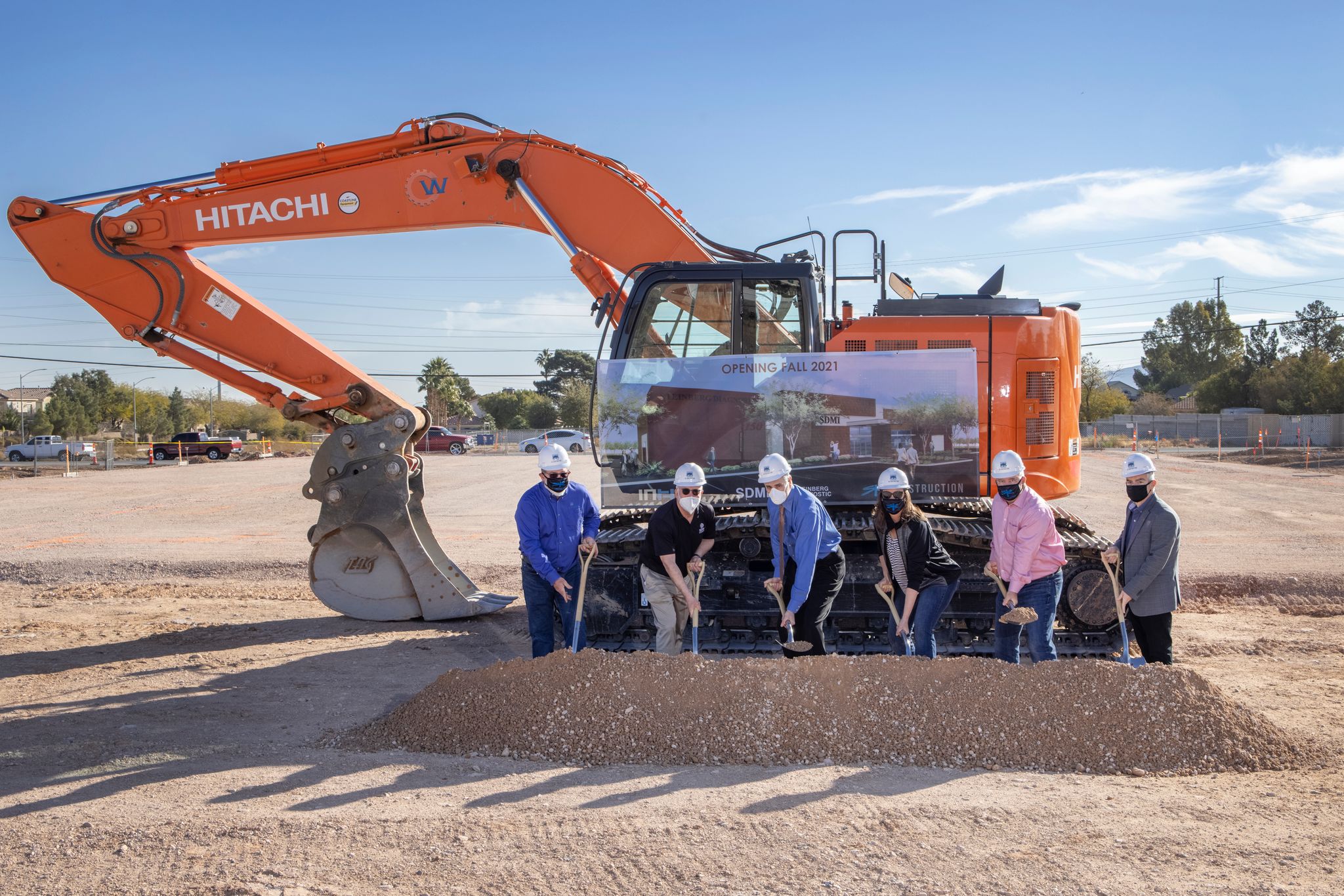 Steinberg Diagnostic Medical Imaging and SR Construction Break Ground