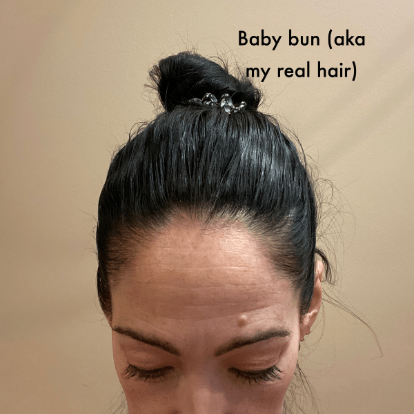 Fake Hair, Don’t Care Messy Bun Edition Never Idle Life