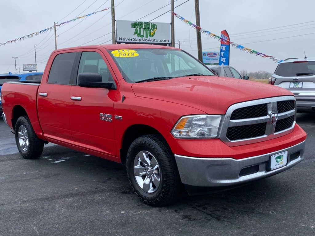 2018 RAM HEMI Crew Cab 4×4 Springfield MO Never Say No Auto Used