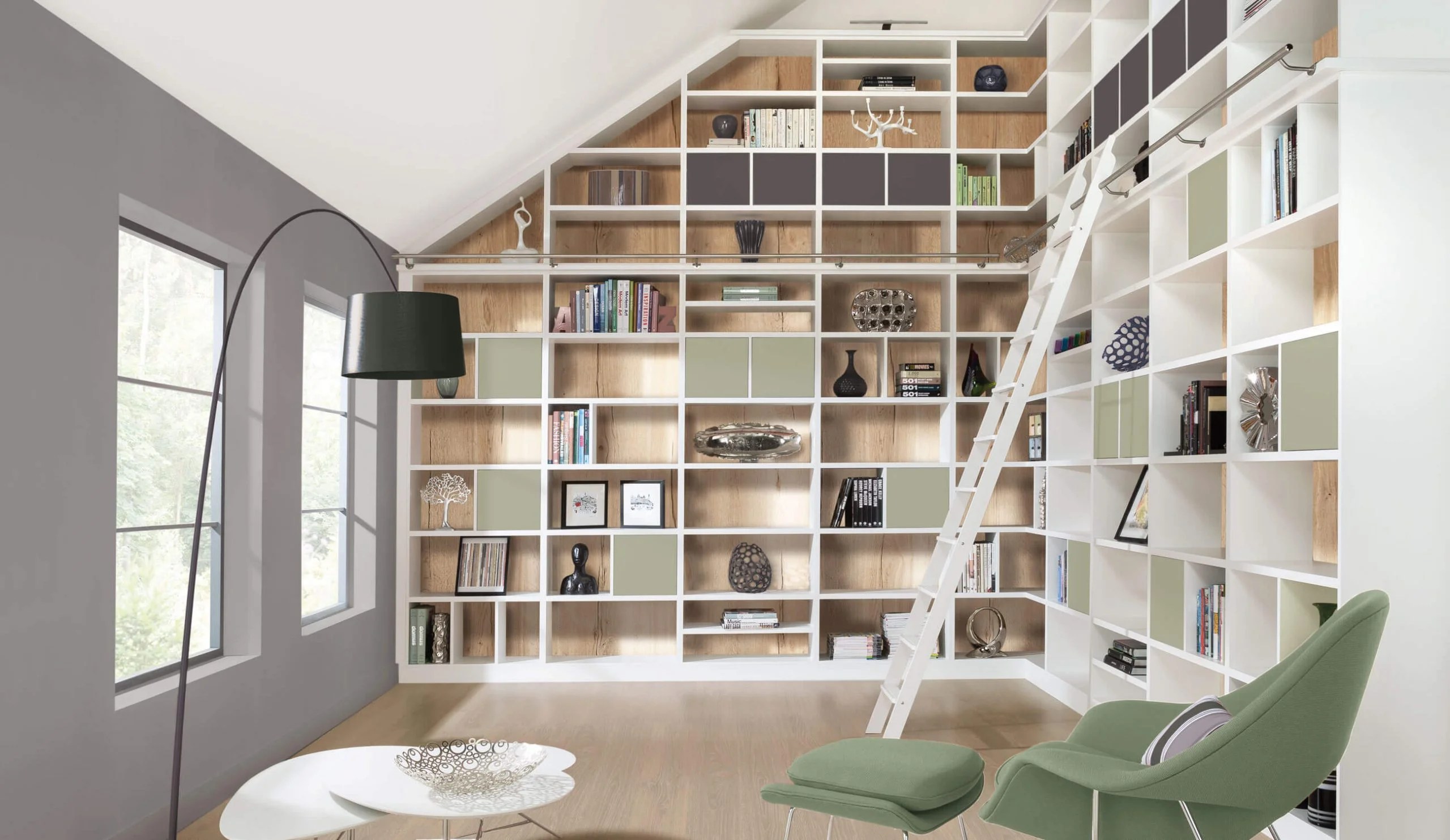 Modern Library Furniture Bespoke Design Neville Johnson