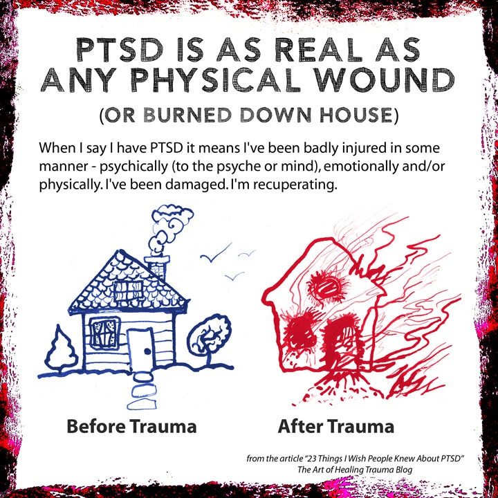 23 Things I Wish People Understood About PTSD The Art of Healing Trauma