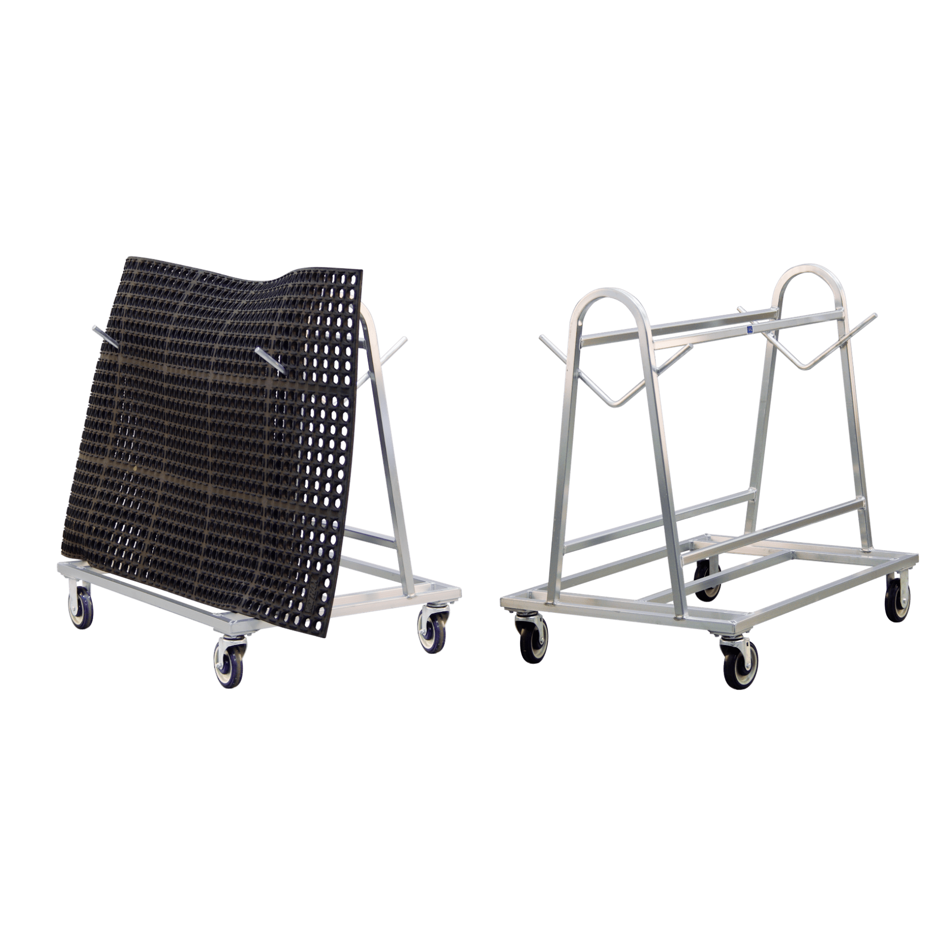 Mat Carts and Wall Mount Mat Racks New Age Industrial