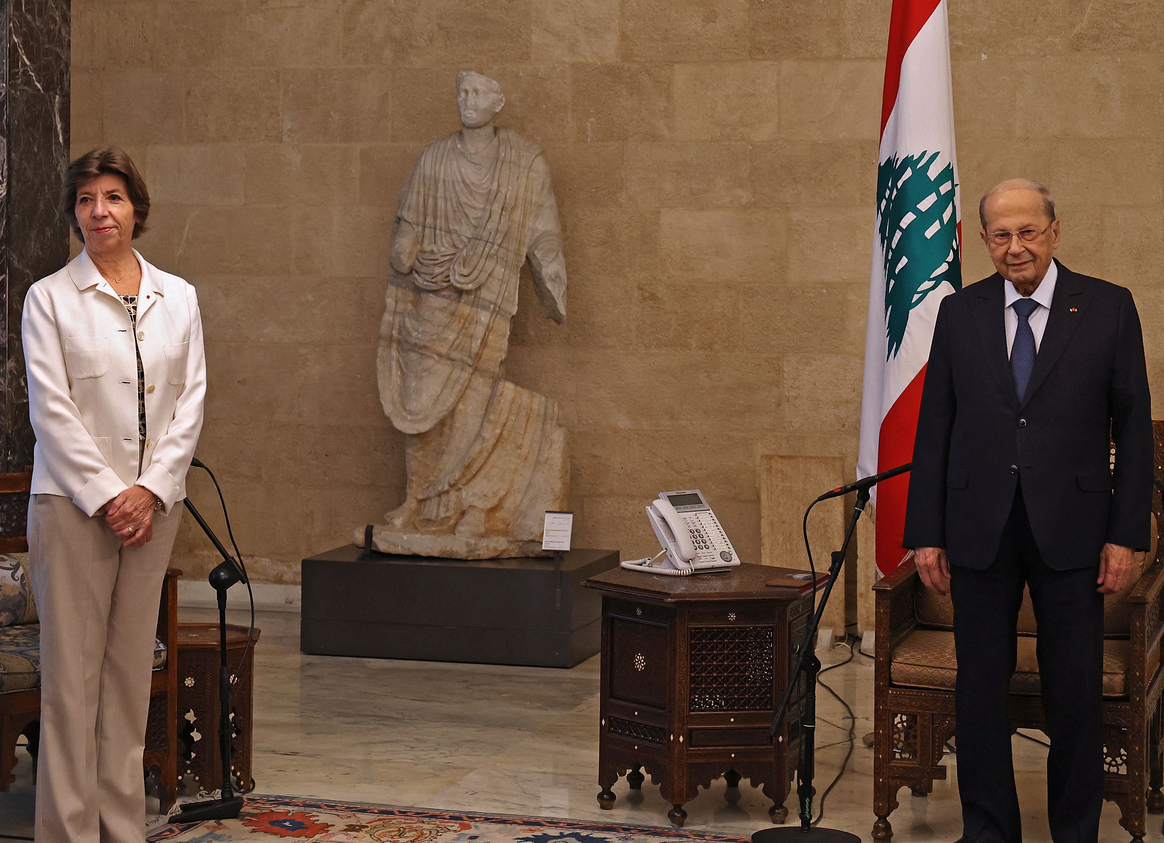 French FM warns Lebanon can't risk 'power vacuum'