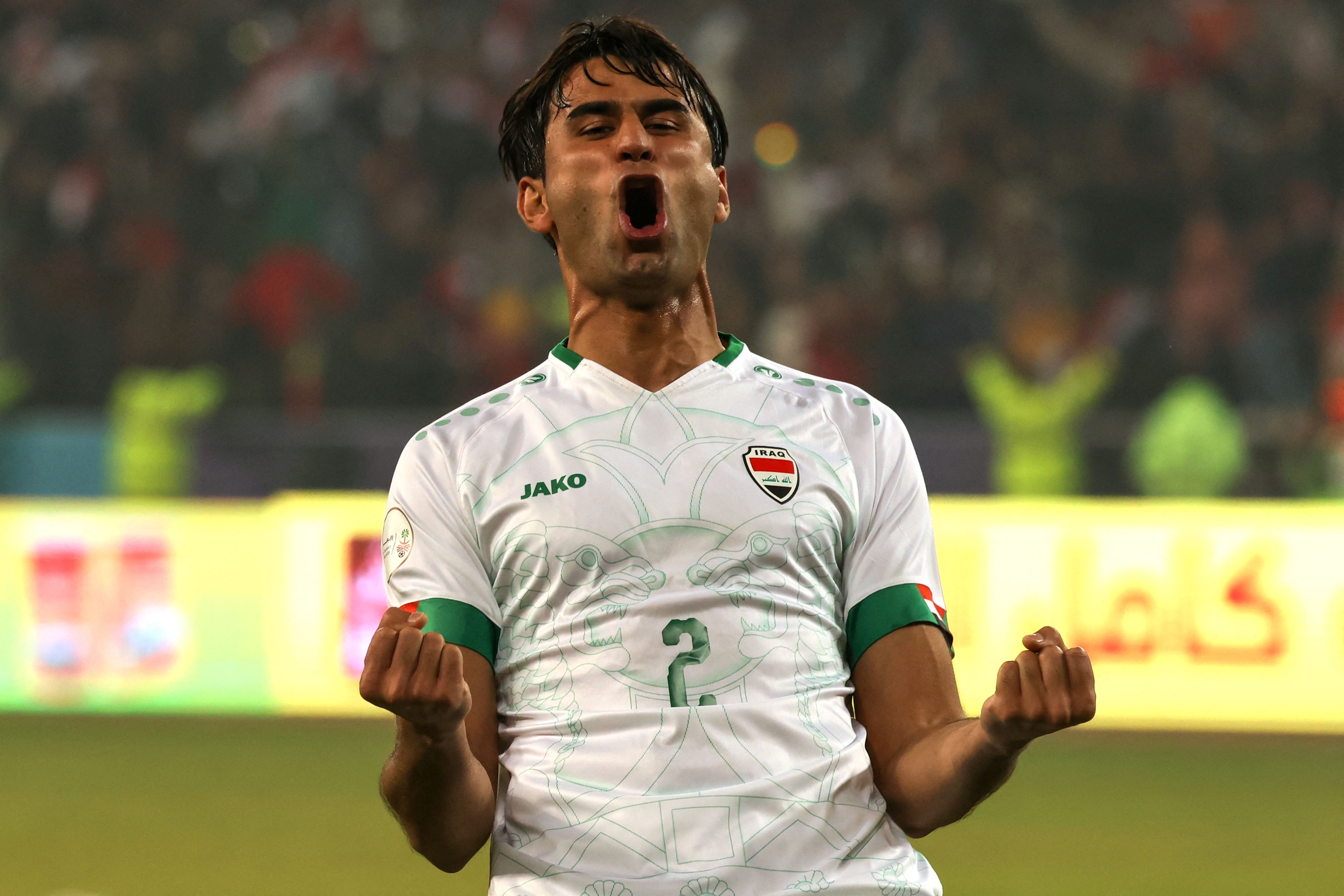 Iraq make Gulf Cup football final with victory over Qatar