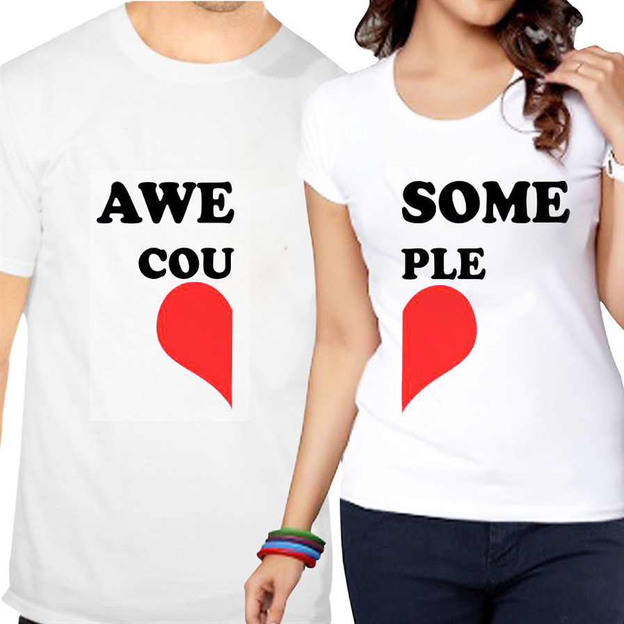 Couple Tshirts Awesome Couple Newayprints