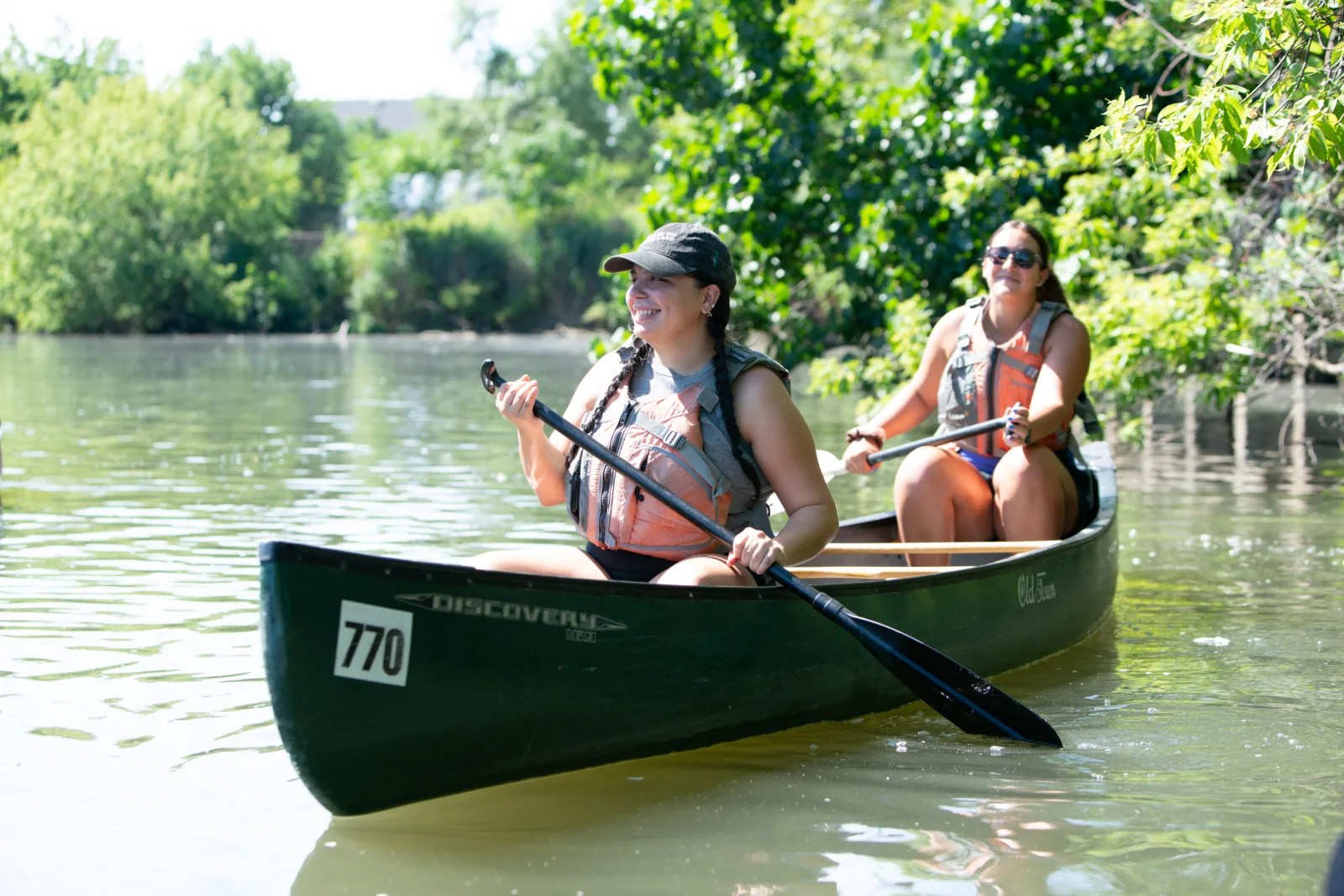 Canoeing on the Chicago River Newberry Library