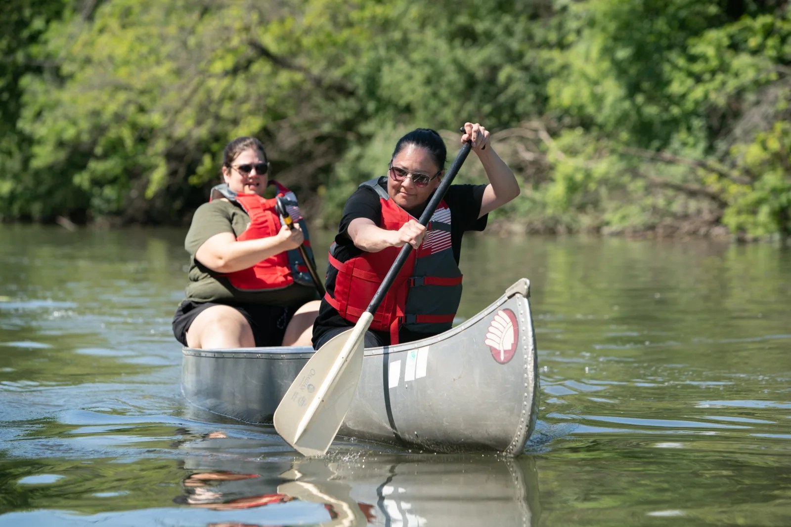 Canoeing on the Chicago River Newberry Library