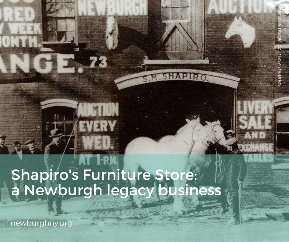 Shapiro's furniture barn is a Newburgh legacy