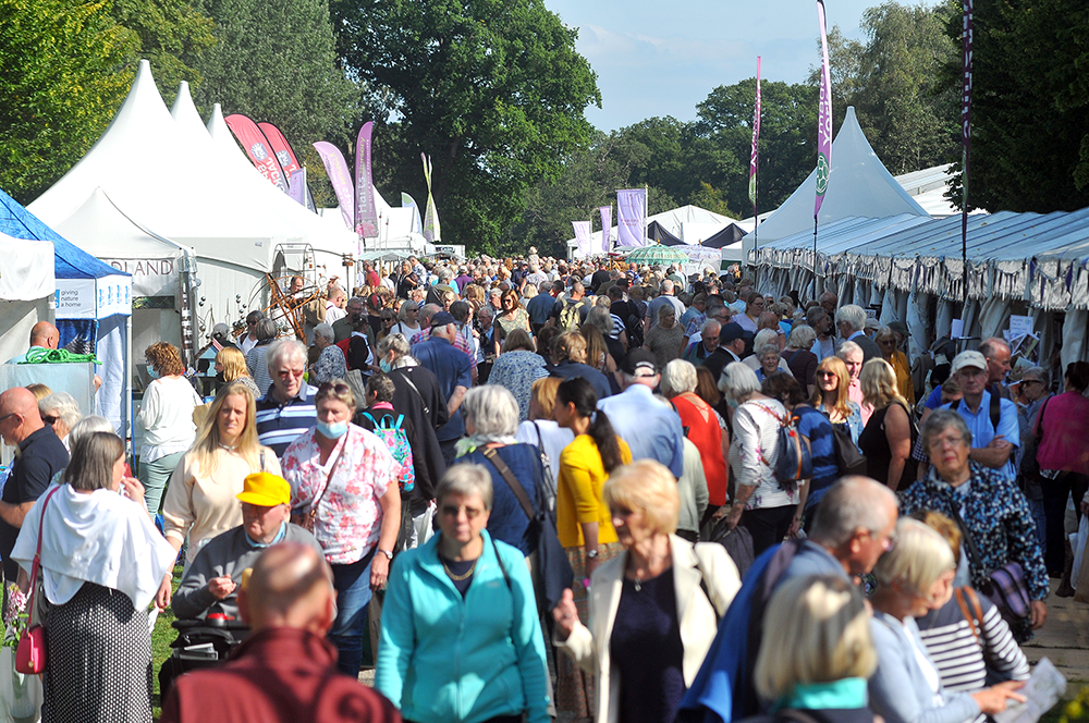 Harrogate Autumn Flower Show 13th 15th September 2024 Newby Hall