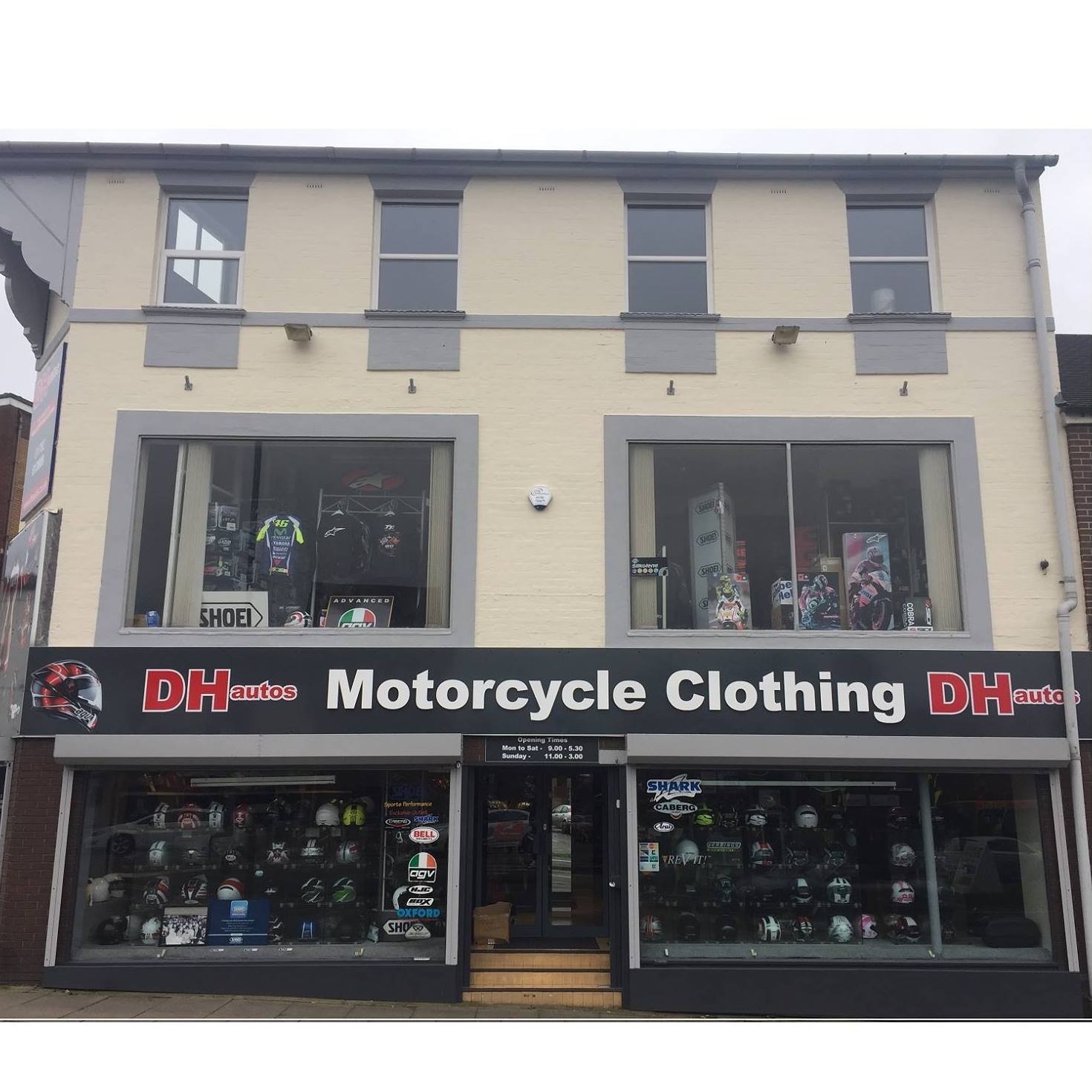 DH Autos Motorcycle Clothing to NewcastleUnderLyme
