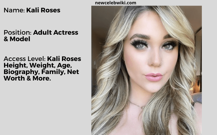 Kali Roses Blacked, Onlyfans, Height, Wiki, Bio, Age, Net Worth & More