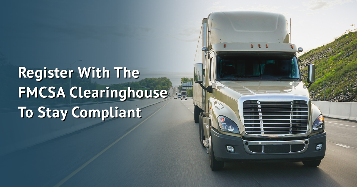 FMCSA DOT Clearinghouse StepByStep Help To Register & Navigate