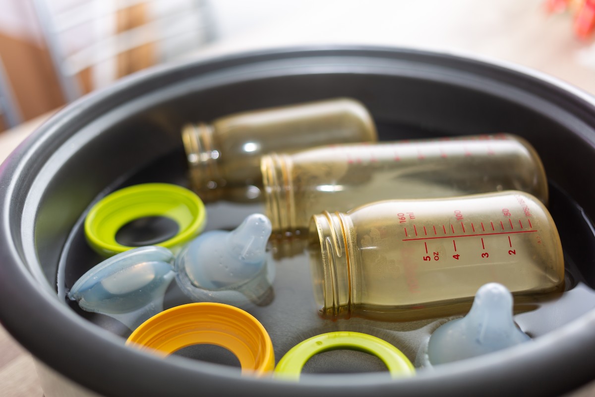 How To Sanitize Pacifiers and Bottles At Home NewFolks