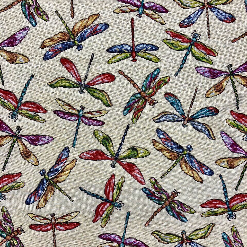 New World Tapestry Dragonflies New Forest Fabrics