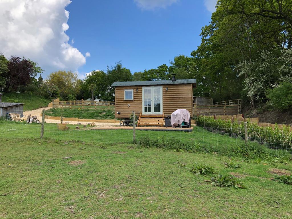New Forest Equestrian Holidays Shepherds Hut New Forest Glamping