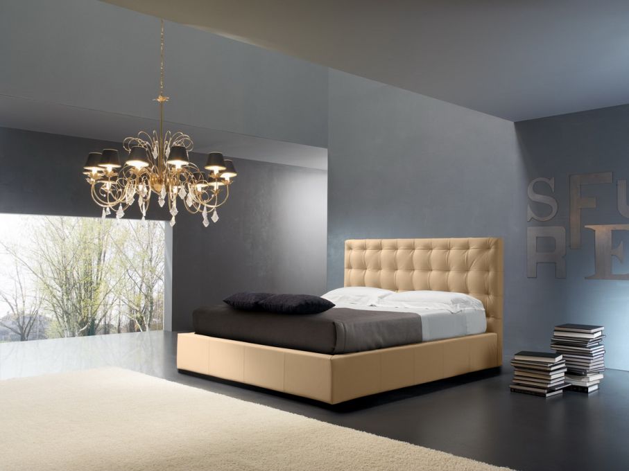 Letto Shirley con contenitore H 25 cm e rete apribile compresa, letti
