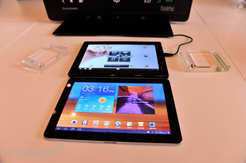 Lenovo ThinkPad Tablet vs. Samsung Galaxy Tab 10.1