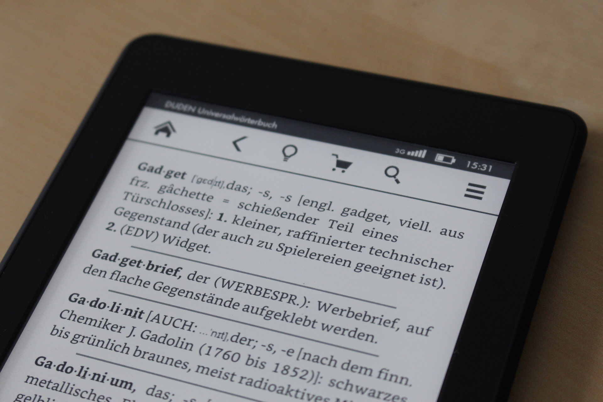NewGadgets.de Test Amazon Kindle Paperwhite (2015)