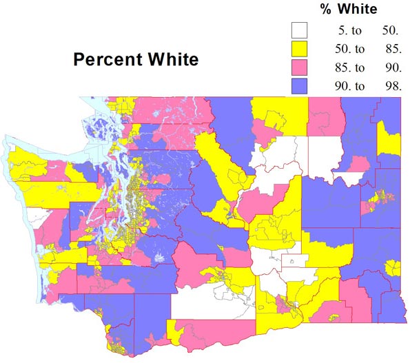 Stories from the 2010 Census Race and Ethnic Change in Washington
