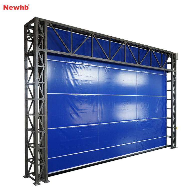 Vertical lifting fabric door Newhb Rolling Door Co., Ltd.